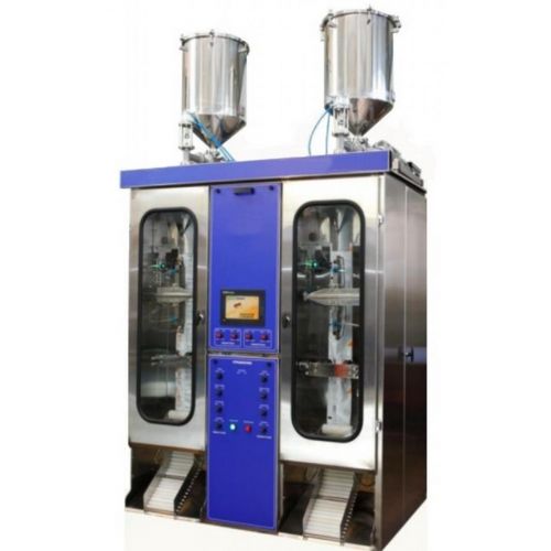 Ensacheuse double de produits liquides et visqueux